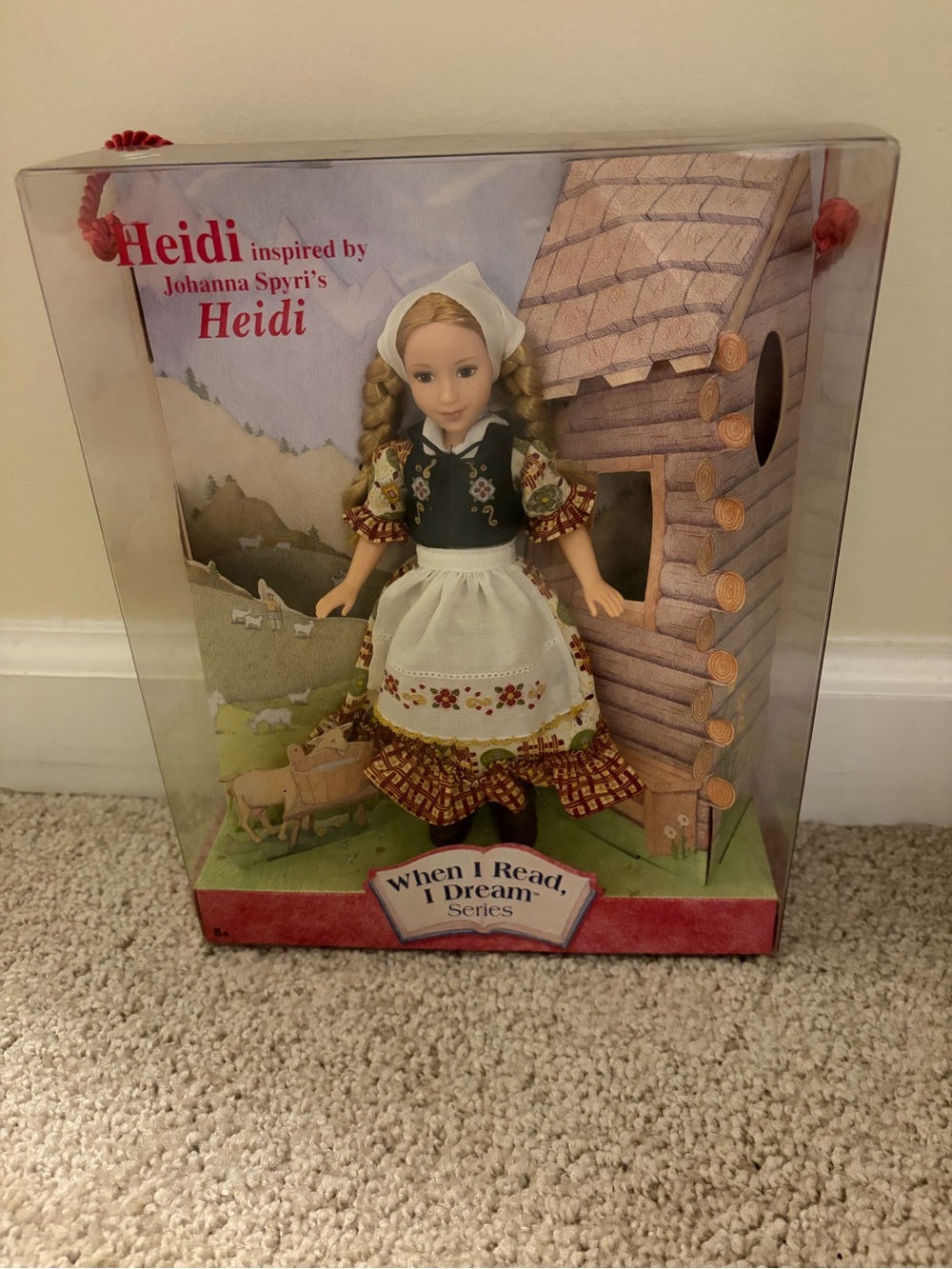 Heidi by Johanna Spyri Collectible Doll, When I Read I Dream Series